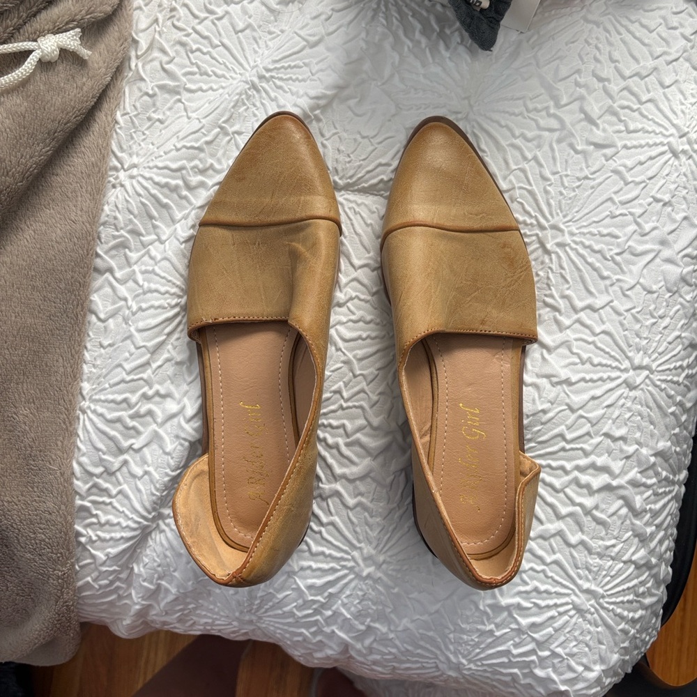 Women's Tan Ankle Booties